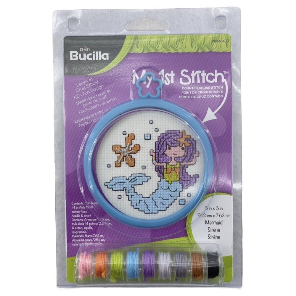 Bucilla My 1st Stitch Mermaid